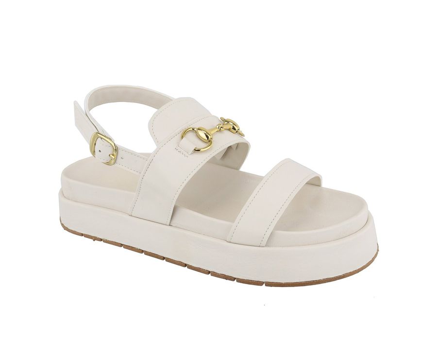 Flatform Clarisse Off White | KUENTO SHOES