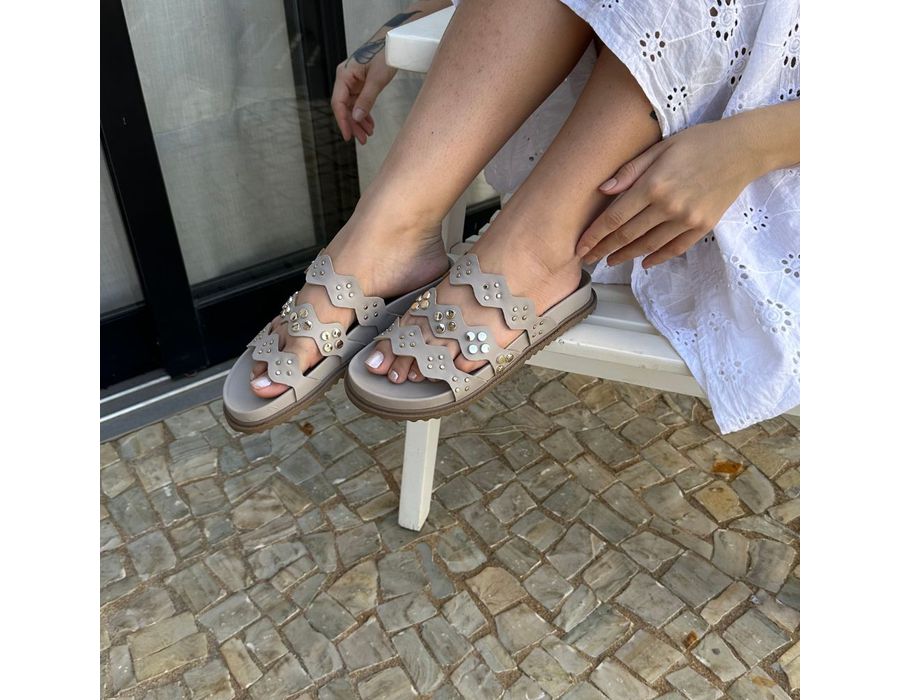 Flat Lia Nude | KUENTO SHOES