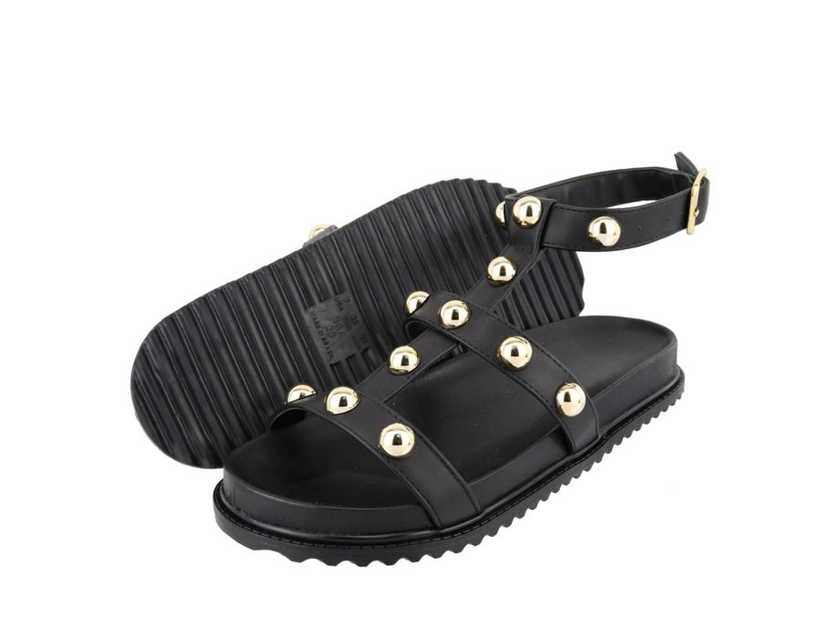 Flat Melissa Preta | KUENTO SHOES