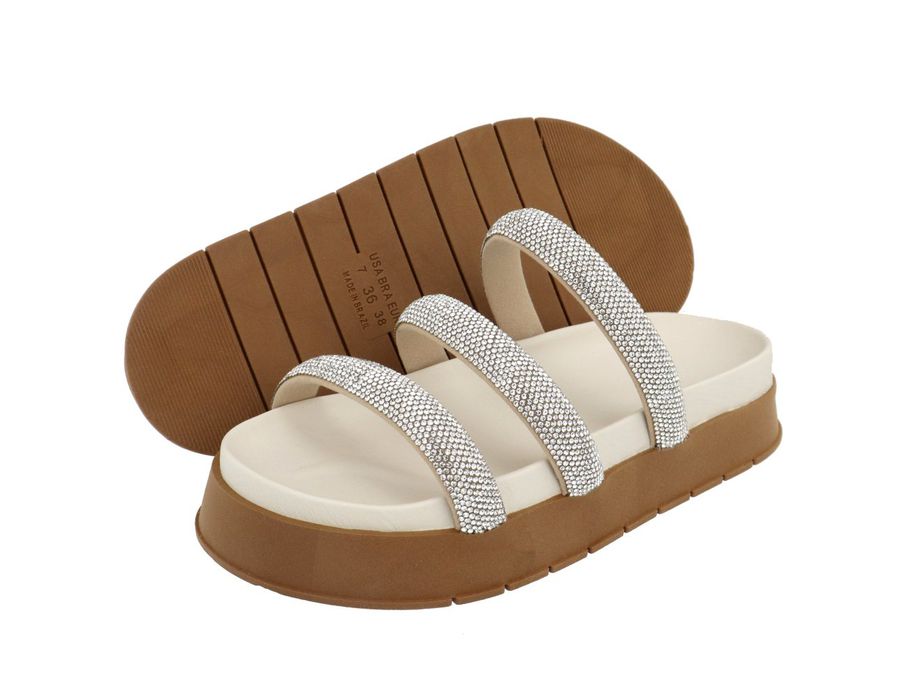 Flatform Tereza Off White | KUENTO SHOES