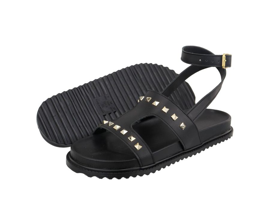 Papete Triangulo Preta | KUENTO SHOES