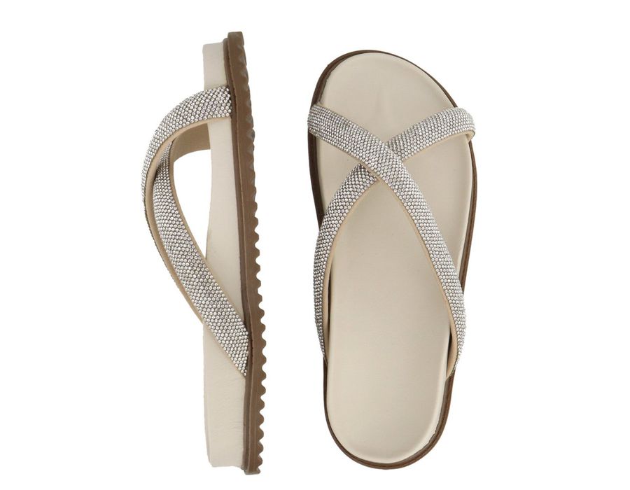 Flatform Dalila Off White | KUENTO SHOES