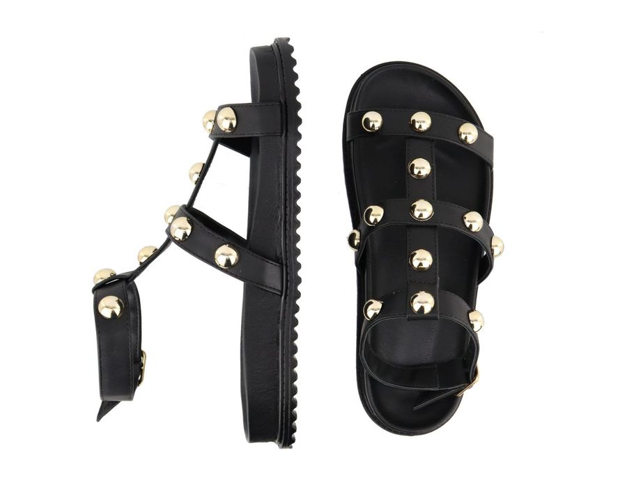 Flat Melissa Preta | KUENTO SHOES