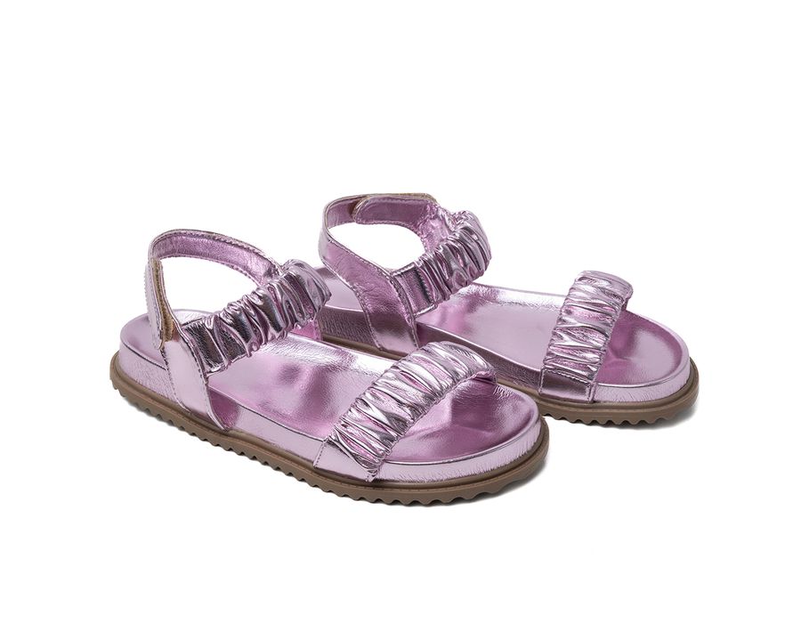 Papete Kely Metalizado Lilás | KUENTO SHOES