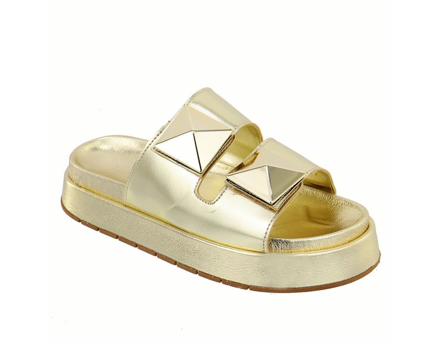 Flatform Gabi Ouro Light | KUENTO SHOES