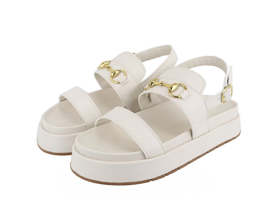 Flatform Clarisse Off White | KUENTO SHOES