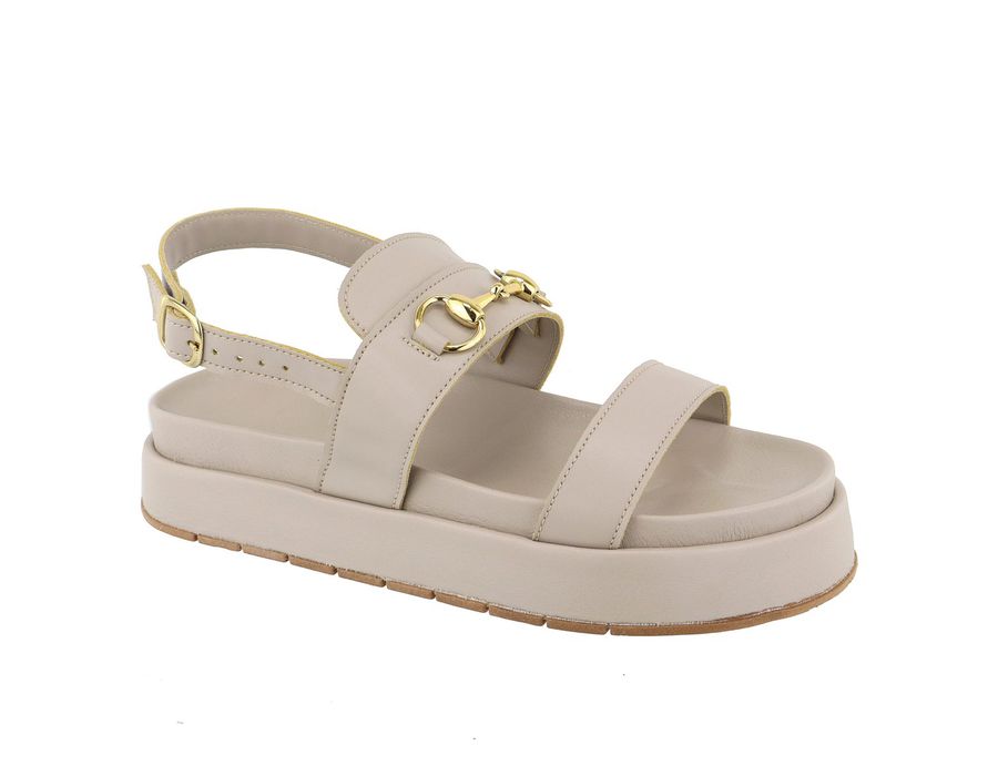 Flatform Clarisse Nude | KUENTO SHOES