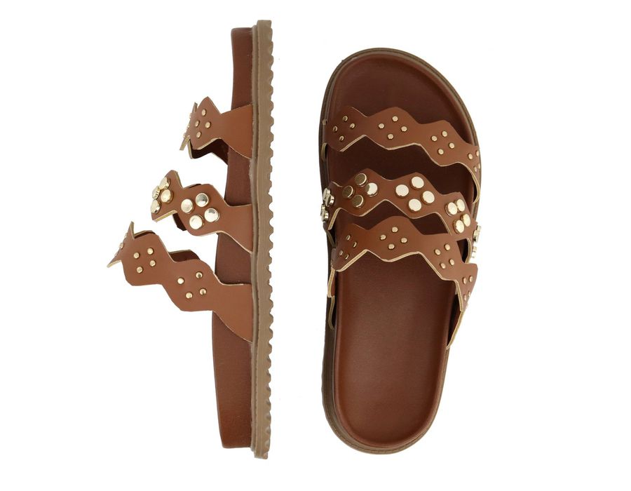 Flat Lia Caramelo | KUENTO SHOES