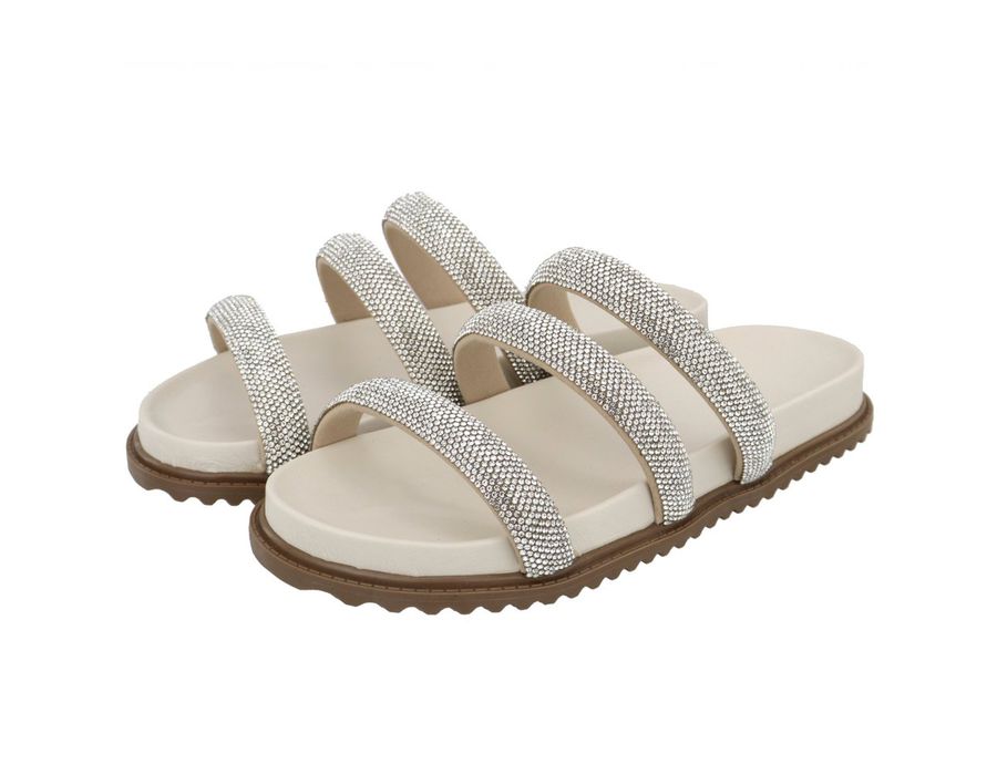 Flatform Luisa Off White | KUENTO SHOES