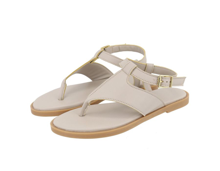 Flat Rasteira Mila Nude | KUENTO SHOES