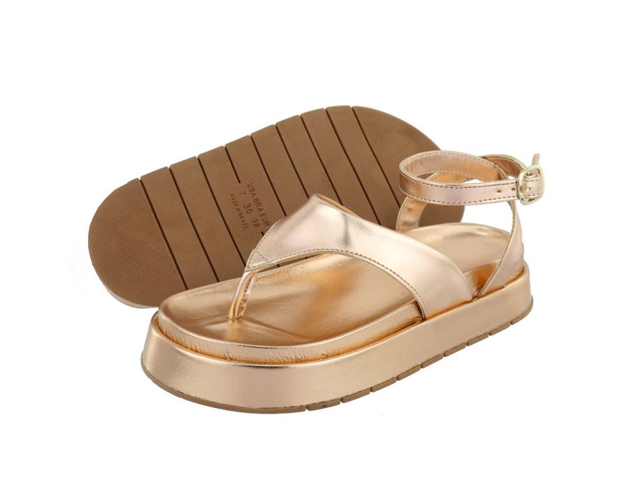 Sandália Flatform Bianca Rosê | KUENTO SHOES