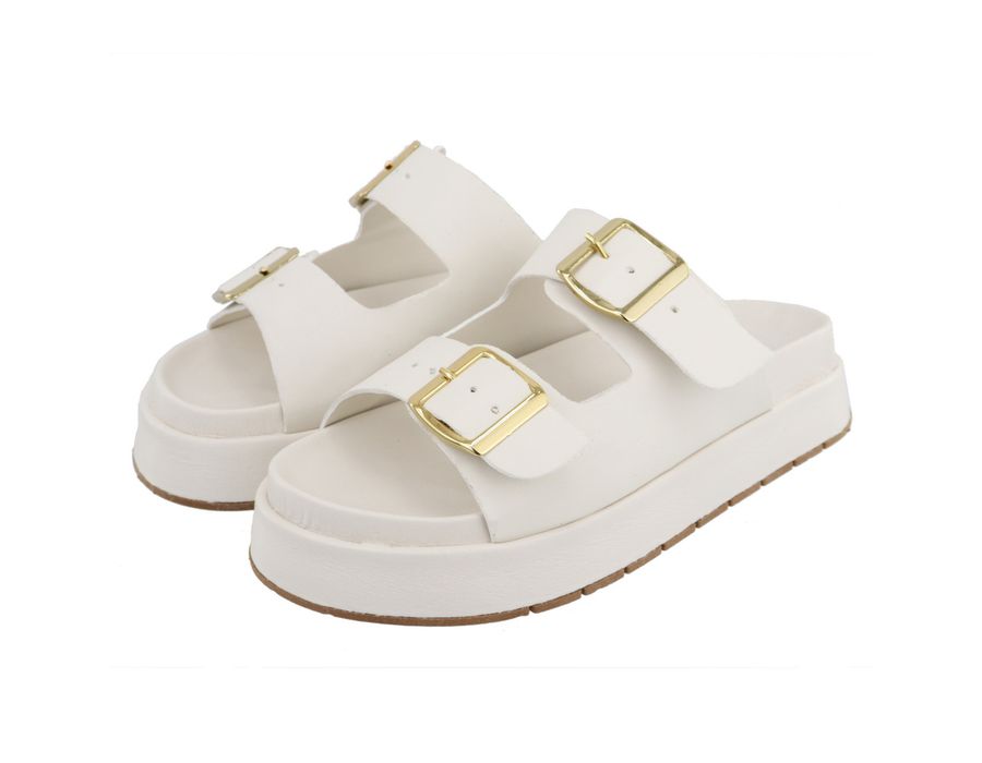 Flatform Alice Off White | KUENTO SHOES