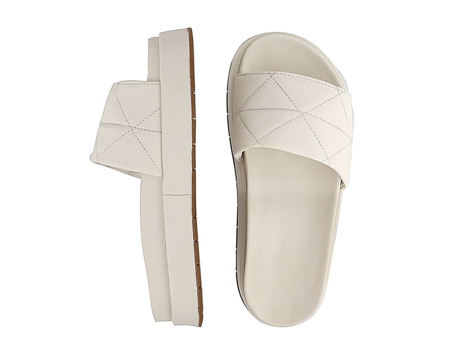 Flatform Bruna Off White | KUENTO SHOES