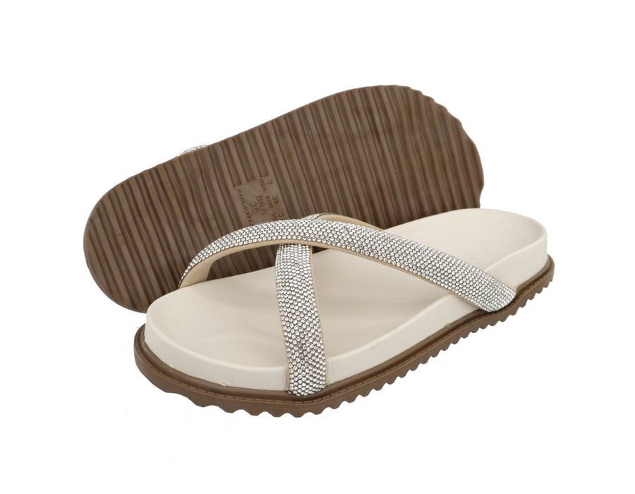 Flatform Dalila Off White | KUENTO SHOES