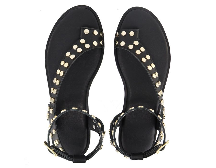 Rasteira Cloe Preta | KUENTO SHOES