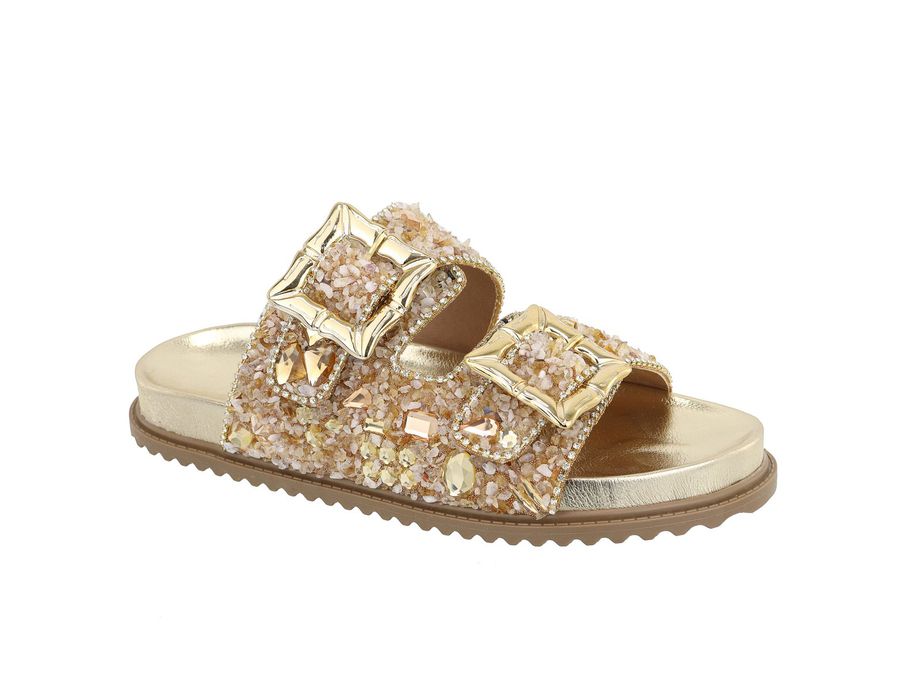 Flat Helo Dourada | KUENTO SHOES