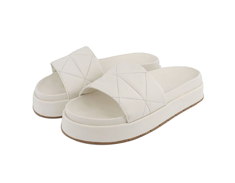 Flatform Bruna Off White | KUENTO SHOES