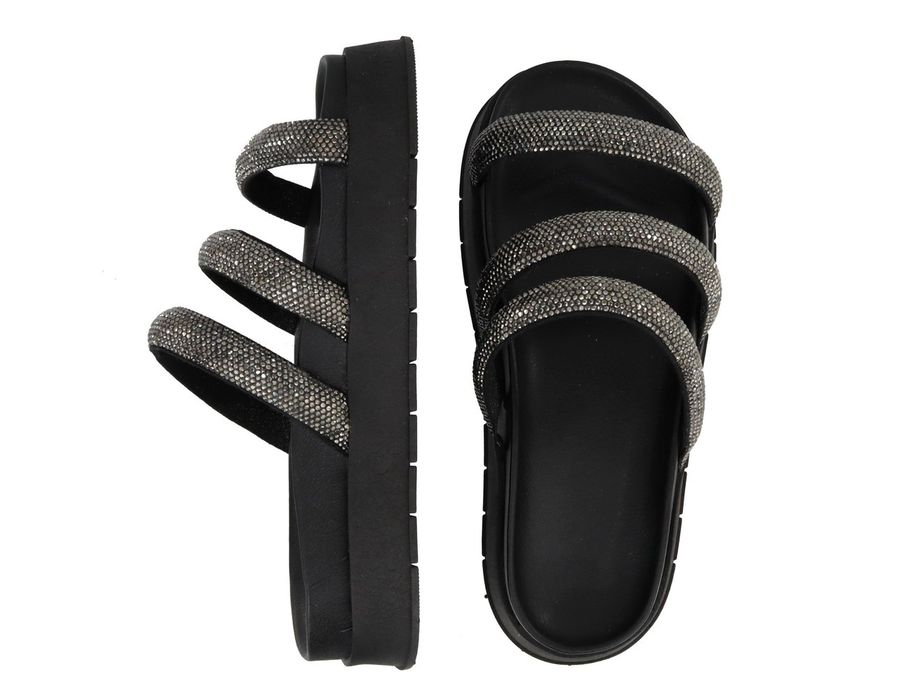 Flatform Tereza Preta | KUENTO SHOES