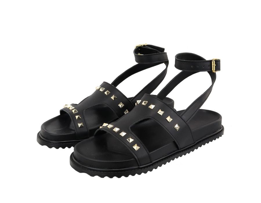 Papete Triangulo Preta | KUENTO SHOES