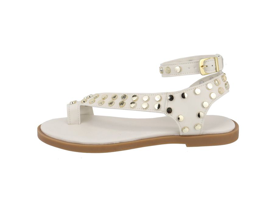 Rasteira Cloe Off White | KUENTO SHOES