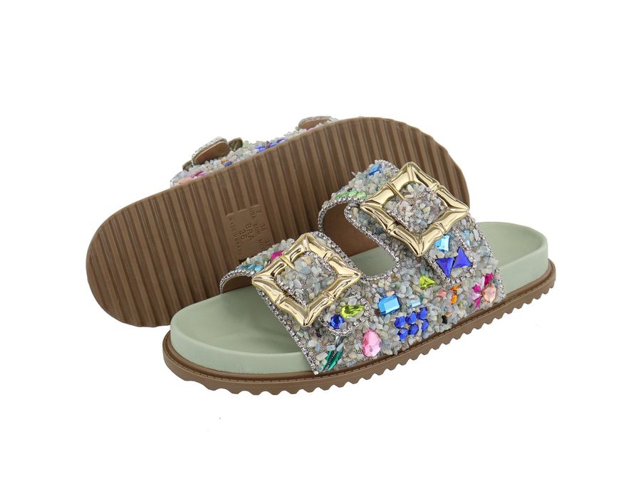 Flat Helo Verde Menta | KUENTO SHOES