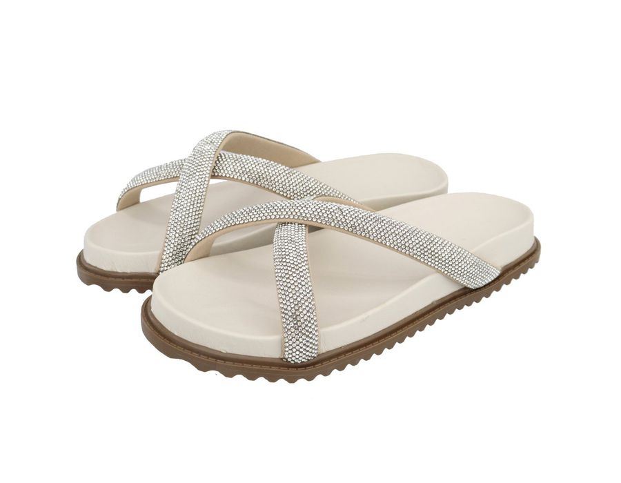 Flatform Dalila Off White | KUENTO SHOES