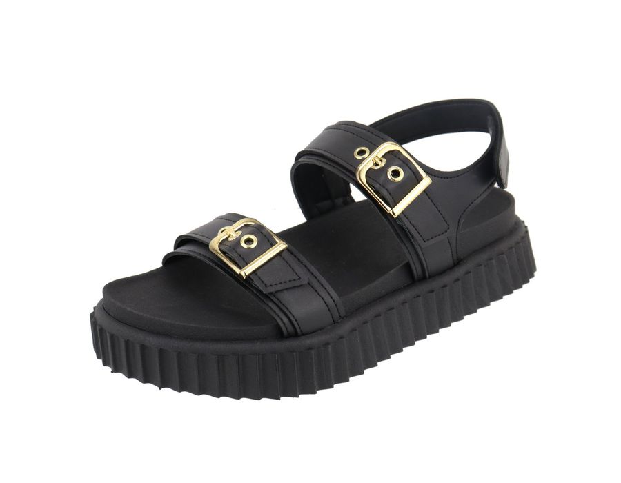 Flatform Nati Preta | KUENTO SHOES