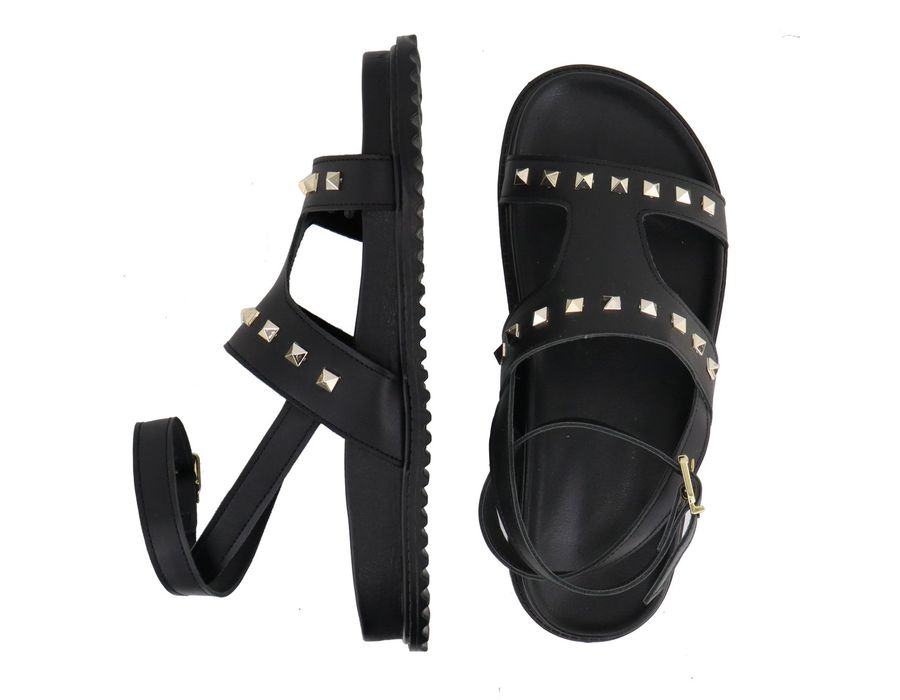 Papete Triangulo Preta | KUENTO SHOES