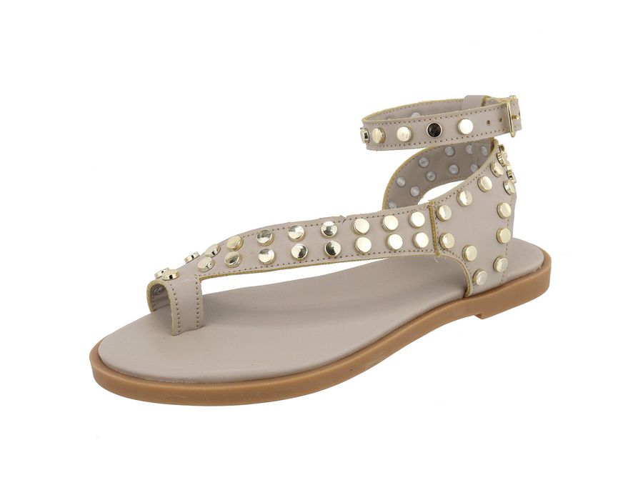 Rasteira Cloe Nude | KUENTO SHOES