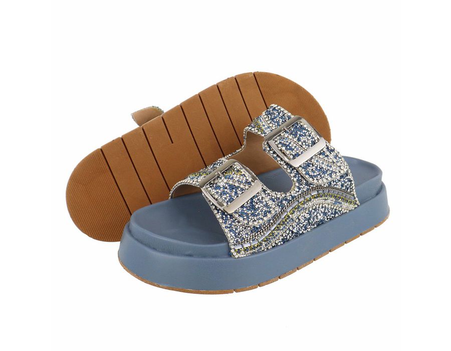 Flatform Aurora Azul | KUENTO SHOES